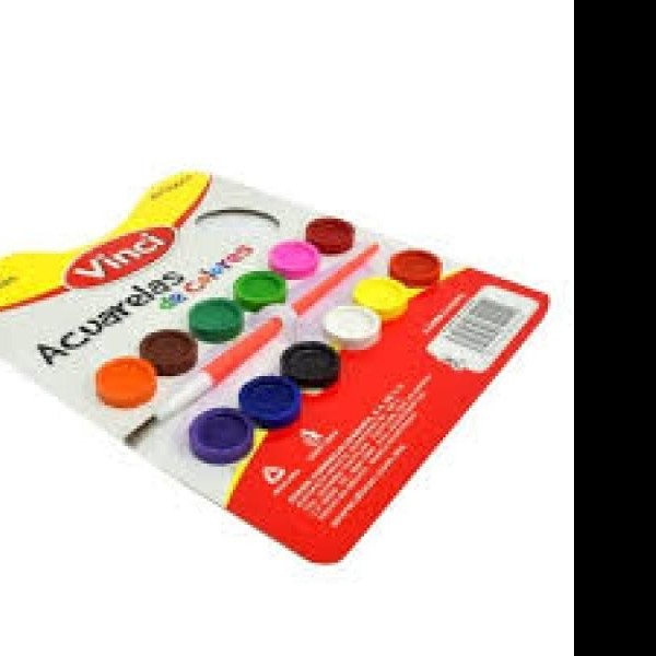 ACUARELA CARTON C12 VINCI C.100